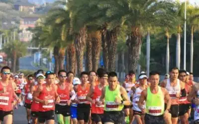 Le marathon de Xiamen distribue des sacs surprises aux concurrents qui n’ont pas terminé le parcours